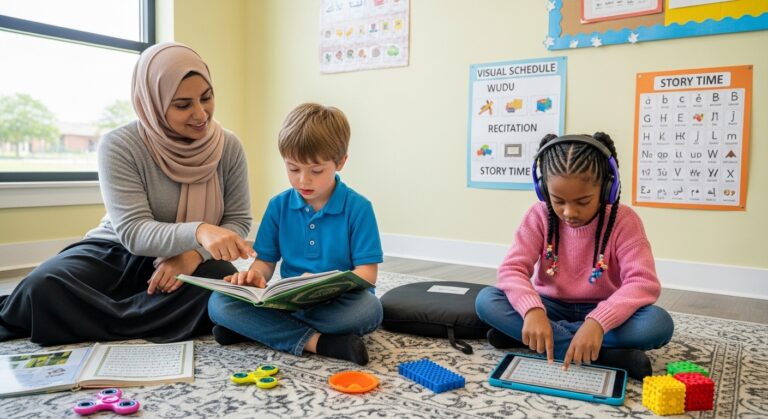 Teaching Quran Autistic Children